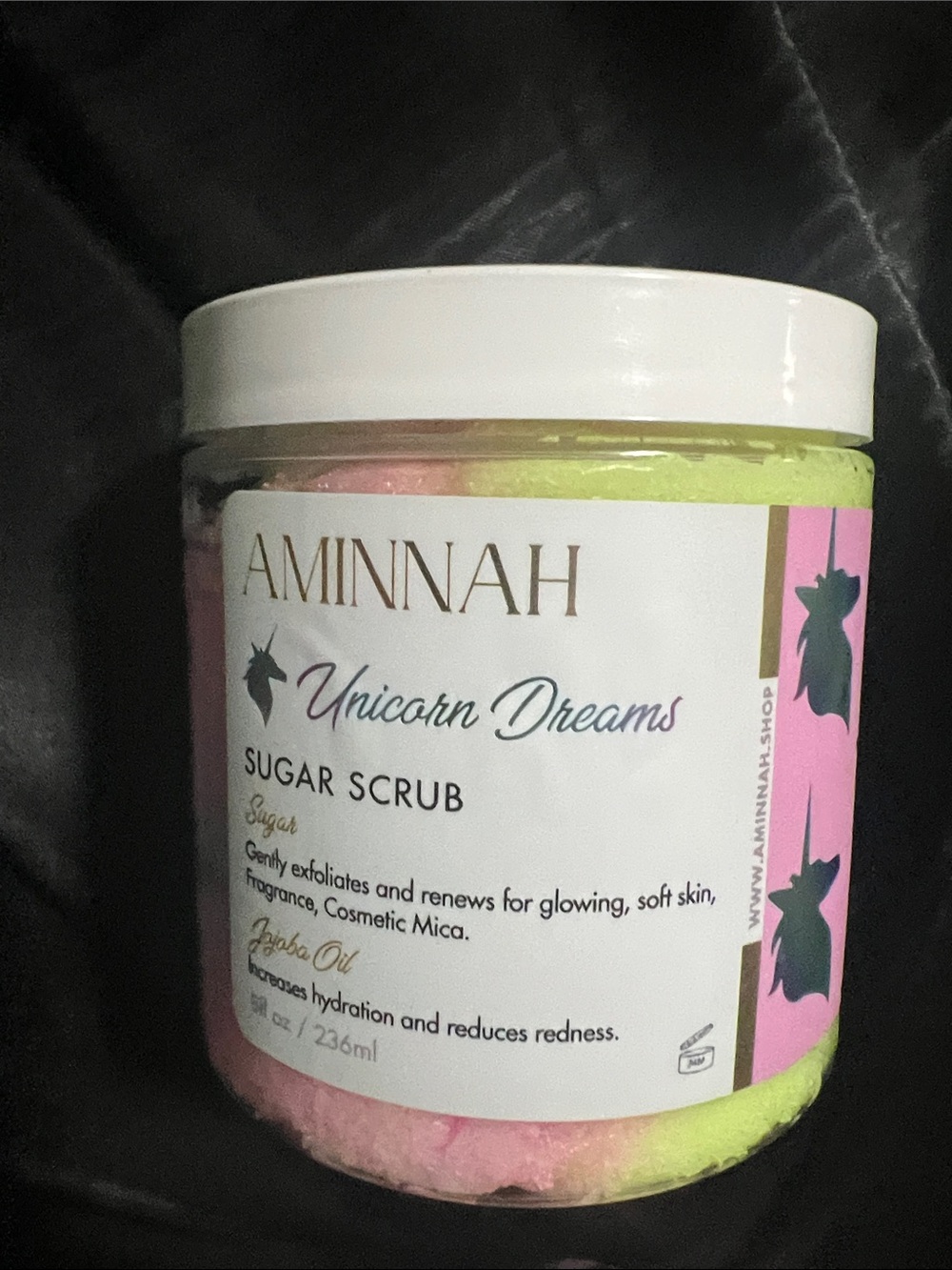 Aminnah Unicorn Dreams Sugar Scrub